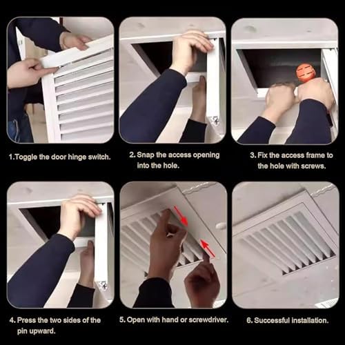 Modern 10x10 Return Air Grille - Image 7