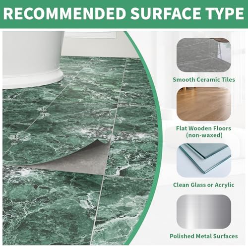 20 Pack Cover 20 Sq.Ft Peel and Stick Floor Tiles, 12” x 12” Self Adhesive - Image 6
