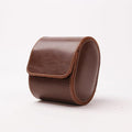 HAN QIANG Single Watch Roll Travel Case Chic Portable Vintage Leather Display by Unknown