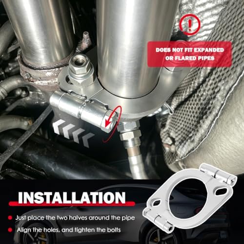 2PCS Split 2.5 Exhaust Flange Repair Kit - Image 6