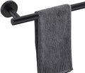 Towel Bar for Bathroom Matte Black, 33Inch Towel Rack Wall Mounted, Thicken by Giveyourbathroomanewlook