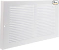 Imperial RG0053 Louvered Steel Painted Baseboard Return Air Grille, 16 x 8-Inch by Imperial