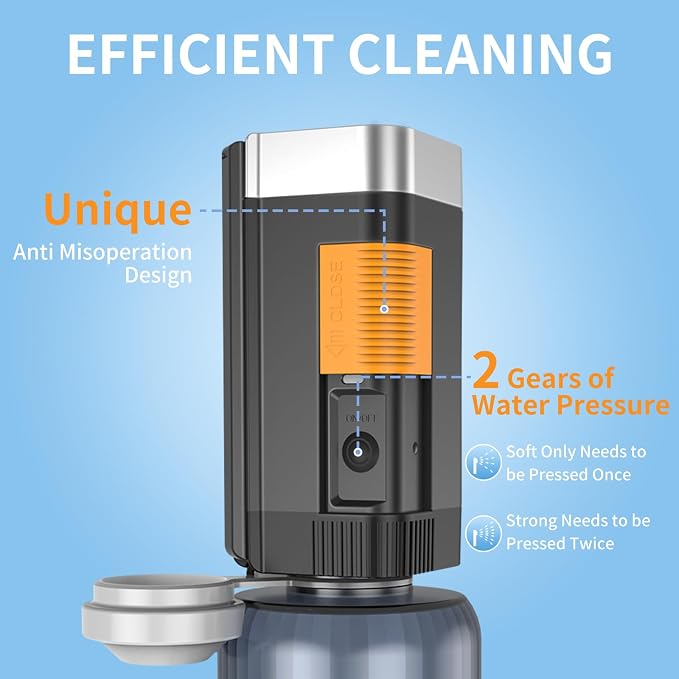 Portable Bidet Sprayer, 400ml Capacity, Waterproof, High Pressure, Postpartum - Image 4