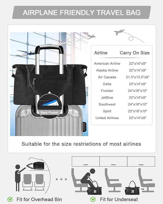Initial Travel Duffel Bag Sports Gym Bag - Image 7