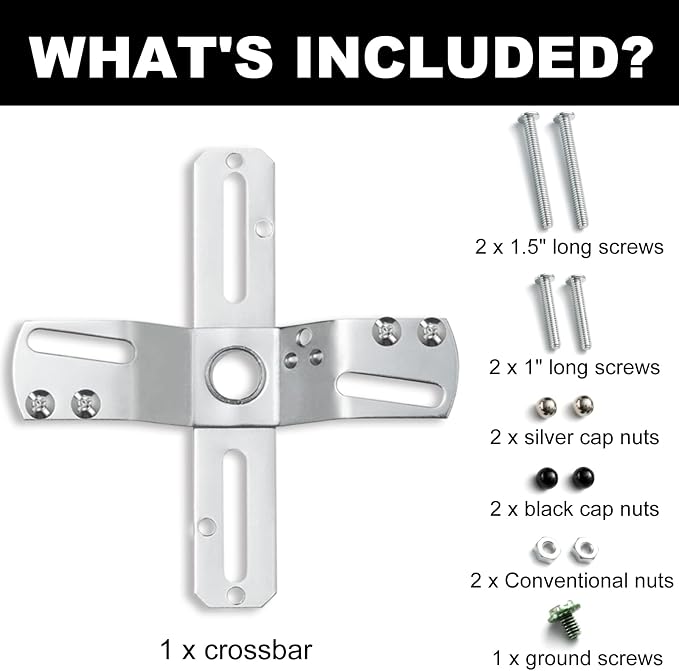 Qc Ceiling Light Fixture Mounting Bracket, Ceiling Fan Mounting Bracket - Image 2