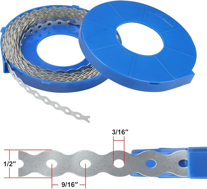 32 ft Perforated Metal Pipe Hanger Strap - Image 3