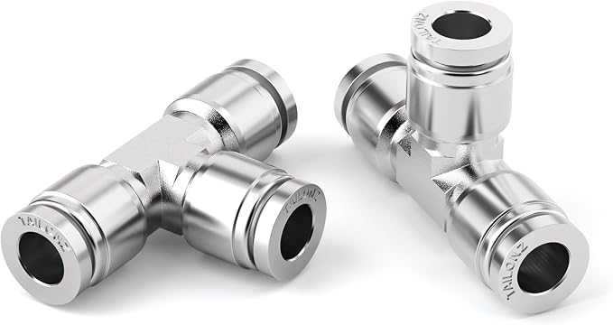 TAILONZ 304 Stainless Steel Tee 1/2" 1pcs | Fitting by TAILONZPNEUMATIC