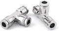 TAILONZ 304 Stainless Steel Tee 3/8" 1pcs | Fitting by TAILONZPNEUMATIC