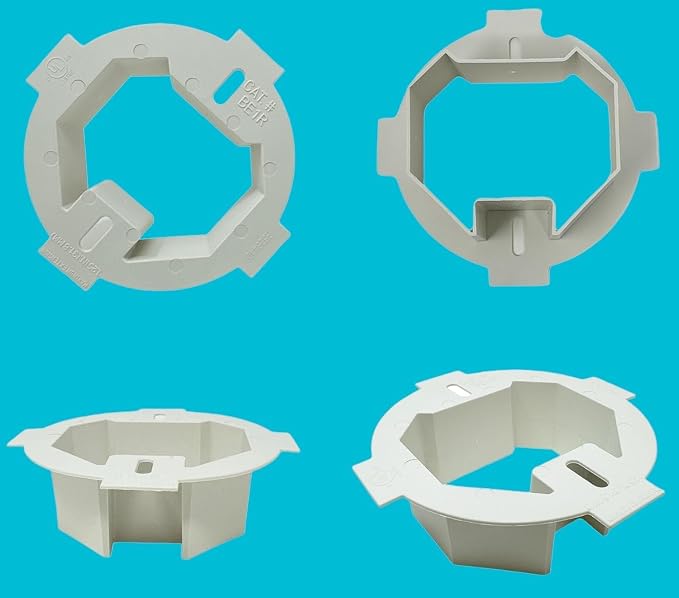 iMBAPrice Ceiling Box Extender 1-Gang, BE1R-5 UL Listed Round Electrical Box - Image 7