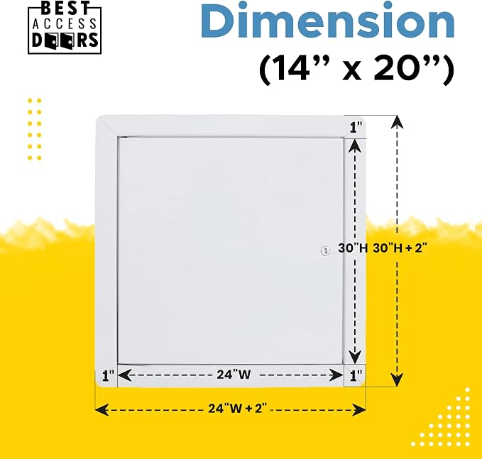 Best 14" x 20" Drywall Access Panel - Image 3
