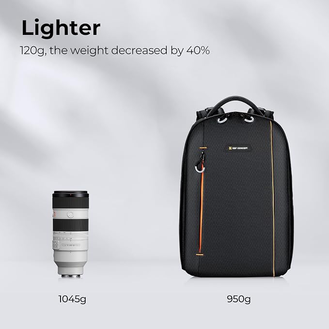 K&F CONCEPT Camera Backpack for Photographers Large Waterproof Photography - Image 6