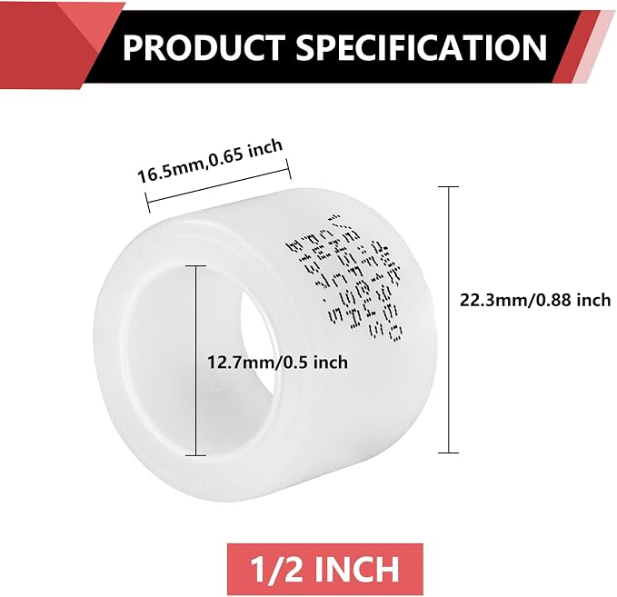 25 piece EFIELD 1/2 Inch F1960 Expansion Rings/Sleeves | - Image 2