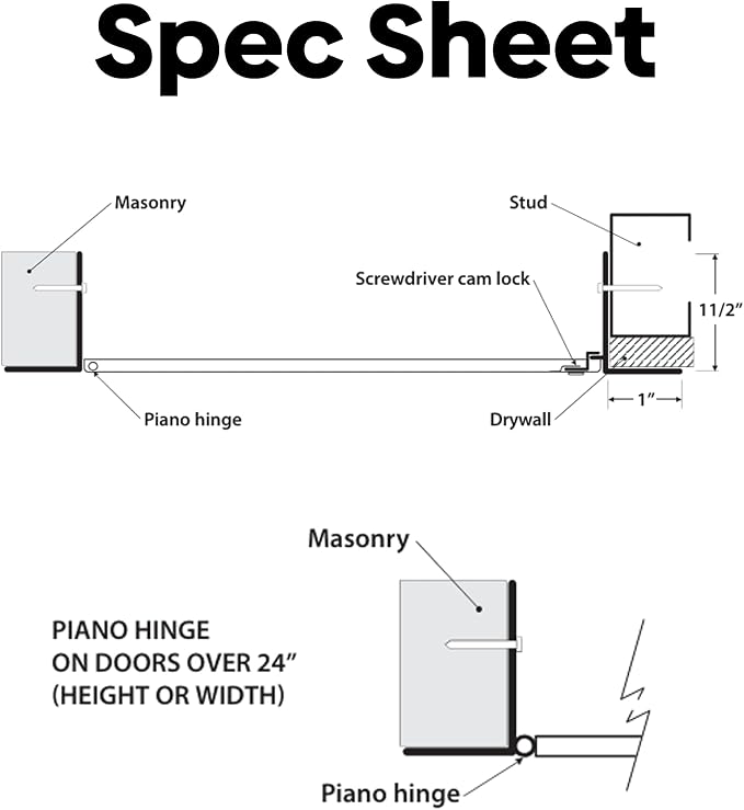 Best 8" x 12" Drywall Access Panel - Image 8