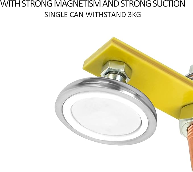 BAYTORY Upgrade Magnetic Welding Support Ground Clamp Tools, 2-Piece Single - Image 7