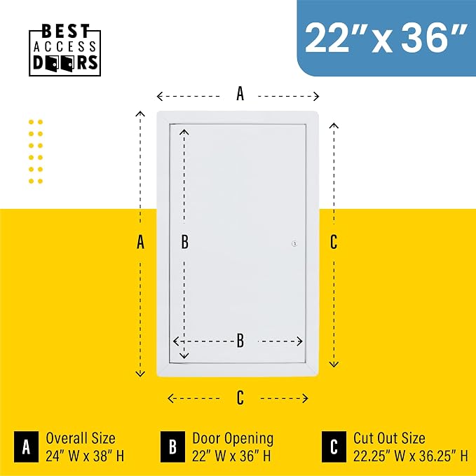 Best 22" x 36" Drywall Access Panel - Image 2