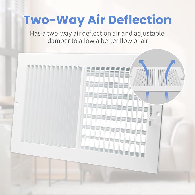 14 x 8 Inch Air Vent Covers for Wall or Ceiling - Image 4