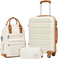 LONG VACATION 3 Piece Carry On Luggage Set by LONG+VACATION