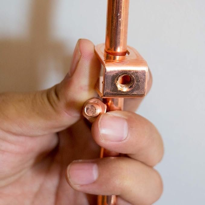 GOUNENGNAIL- 4 Foot Copper Grounding Rod, 3/8" Dia. Bonded Copper Ground Rod - Image 4