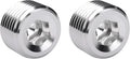 1/16 NPT Male Thread Allen Head Socket Pipe Plug Fitting Aluminum Silver by Podavelle