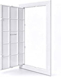 TICONN Access Panel for Drywall, 8 x 16 Inch ABS Plastic Wall Hole Cover Access by TICONN