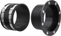 4 Inch Magnetic Dust Collection Connector w/ 4 Inch Dust Control Flex Cuff | 4" by JIANBENKJ