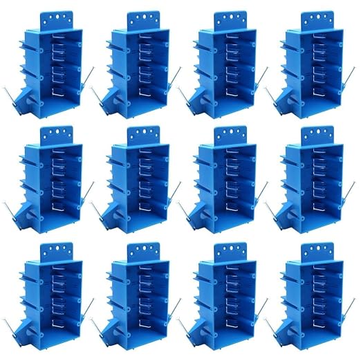 Adjustable 3 Gang Electrical Box, 49 Cu in, 12 Pack, ETL Listed | Features 49 by XGGYA
