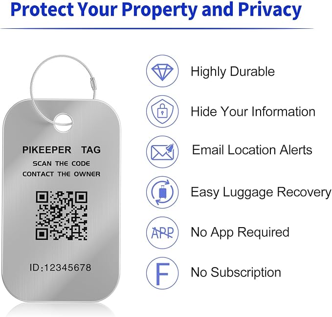 Smart QR Code Luggage Tags - Image 2
