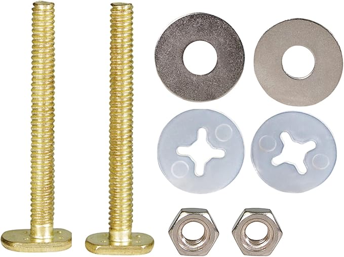 Raven KCDC-36436-200 Brass Plated Closet Bolts - Image 2