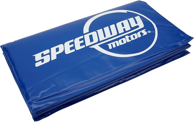 Vinyl Track Work Mat 23 x 50 Inch, Padded Folding Design, Floor Pad - Image 4