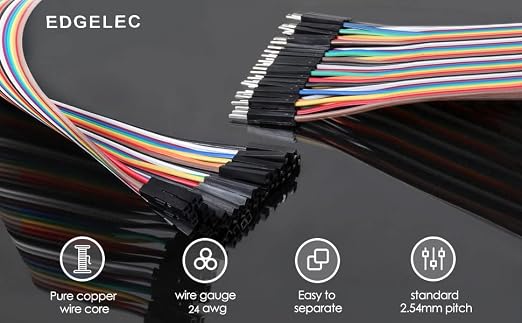 120pcs 40cm Dupont Wire Male to Female Breadboard Jumper Wires 15.7 inch - Image 2