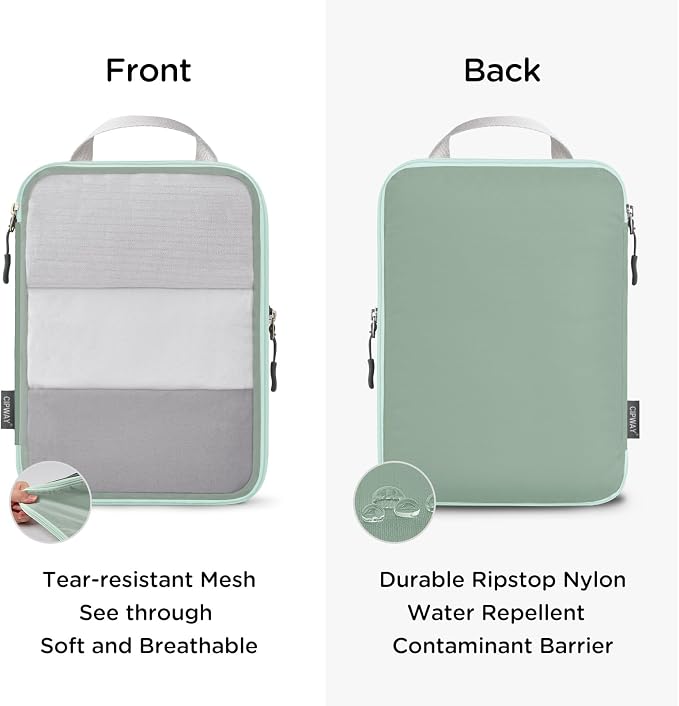 Cipway Mesh Compression Packing Cubes, Ultralight See Through Luggage Organizer - Image 3