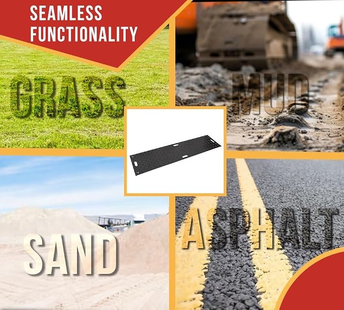 4 Pack 2' x 8' Ground Protection Mats - Image 4