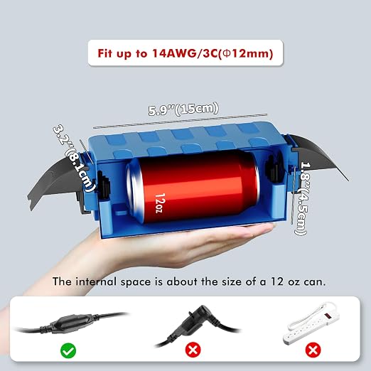 IP55 Small Outdoor Electrical Box Waterproof, - Image 2