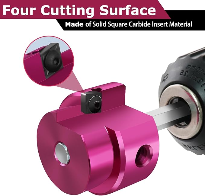 PVC Fitting Saver 3/4 Inch Head, PVC Pipe Reamer Socket Saver | PVC Reamer - Image 4