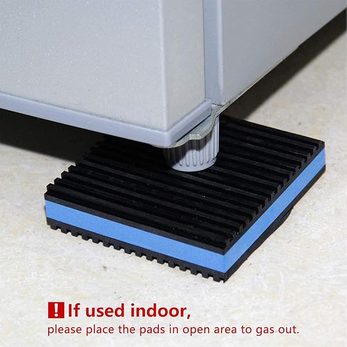 Rubber Anti-Vibration Isolator Pads, Heavy Duty Blue EVA Pad - Image 6