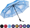 SY COMPACT Travel Umbrella Windproof Automatic Umbrellas Small Compact UV Sun by SYCOMPACT