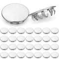 Hicarer 30 Pack Fit 7/8" Hole Metal Plugs, by Hicarer