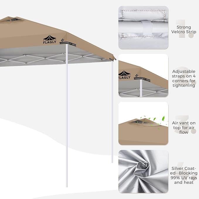 12x12ft Replacement Canopy Top - Image 3