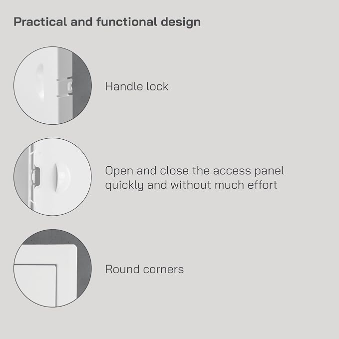 Vent Systems Access Panel for Drywall 10 x 16 Inch - Image 3