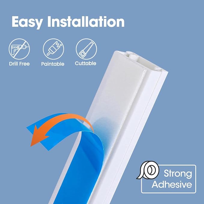 250in Cord Hider Kit, Cord Covers - Image 3