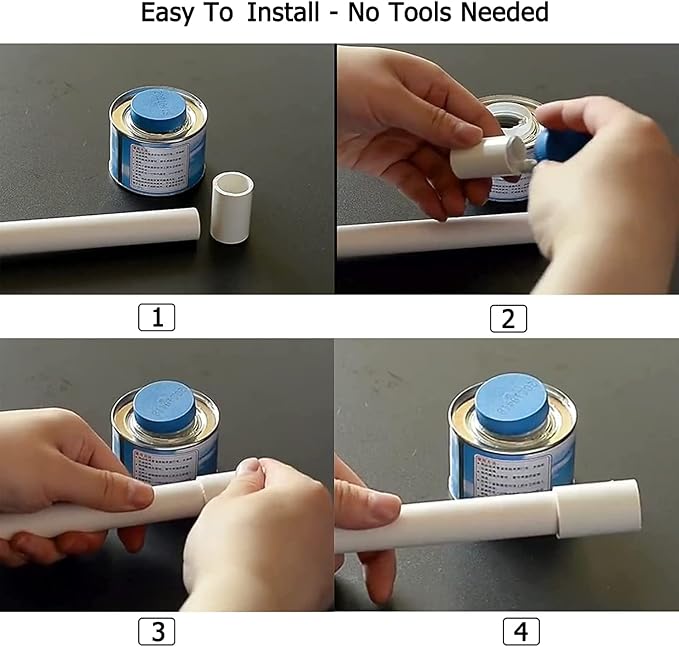 4" PVC Pipe Coupling Adapter Pipe Fittings Contractor Pack Schedule 40 Heavy - Image 5
