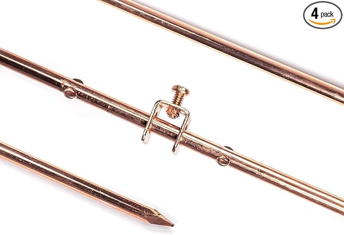 THE CIMPLE CO 4 FT Grounding Rods by THECIMPLECO