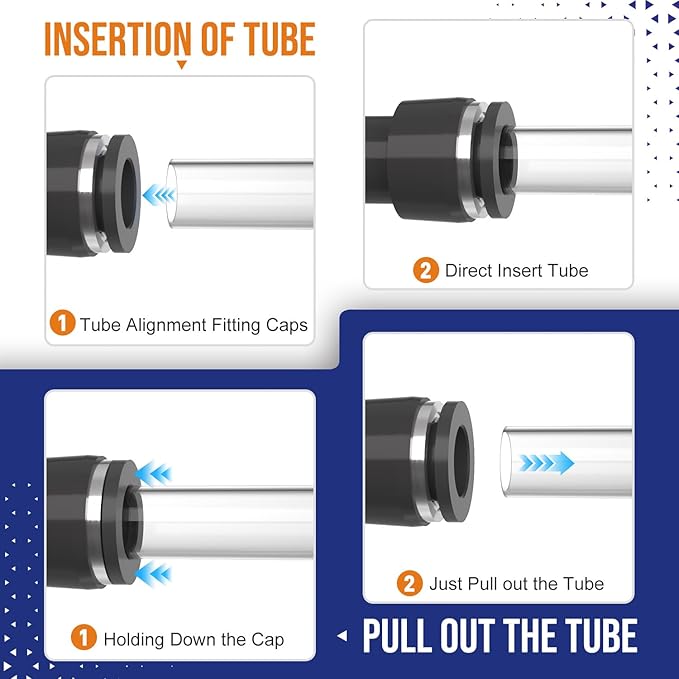 5/32”OD 4mm Push to Connect Fittings - Image 4
