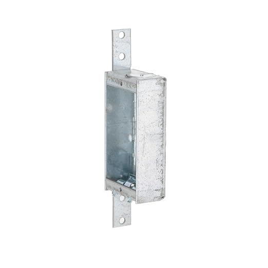 RACO 404 3-3/4-in. x 2-in. Switch Box, 1-in. Deep Switch Electrical Box - Image 3