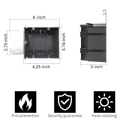 34 cu in Double Gang PVC Electrical Box - Image 2