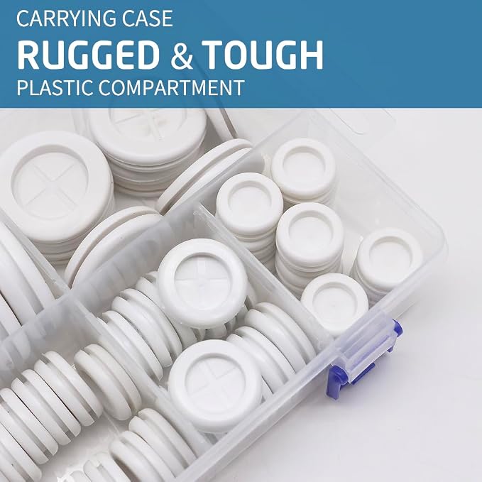66Pcs Rubber Grommet Assorted Kit, Drill Hole Firewall Hole Plugs Wire - Image 6