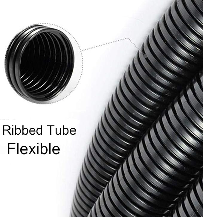 ZhiYo 50 FT 1/2" Wire Loom Split Tubing Auto Wire Conduit - Image 3