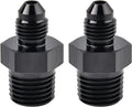 EVIL ENERGY 4AN Male Flare to 1/4" NPT Pipe Fitting Adapter Aluminum Straight by EVILENERGY