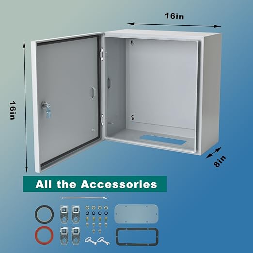 Waterproof Electrical Enclosure 16 x 16 x 8'', Outdoor Electrical Box - Image 7