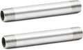 ChillWaves 304 Stainless Steel Pipe Fitting, Nipple Cast Pipe 1/4" NPT Male x by VisittheCHILLWAVES